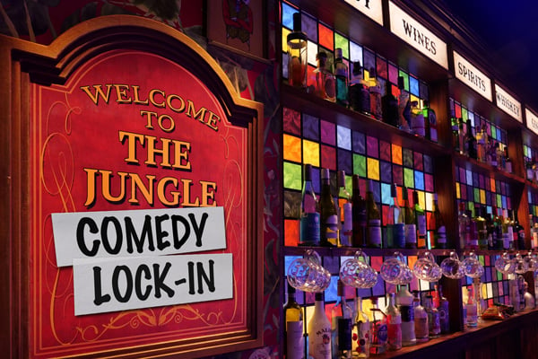 THE JUNGLE COMEDY LOCK-IN breaks